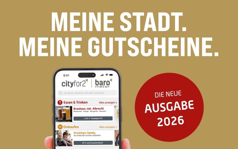 cityfor2-app auf Handy